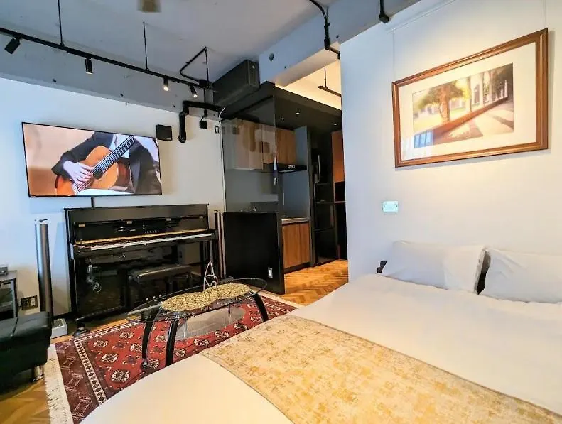 Apartmán Acoustic Garage Prefektura Tokio